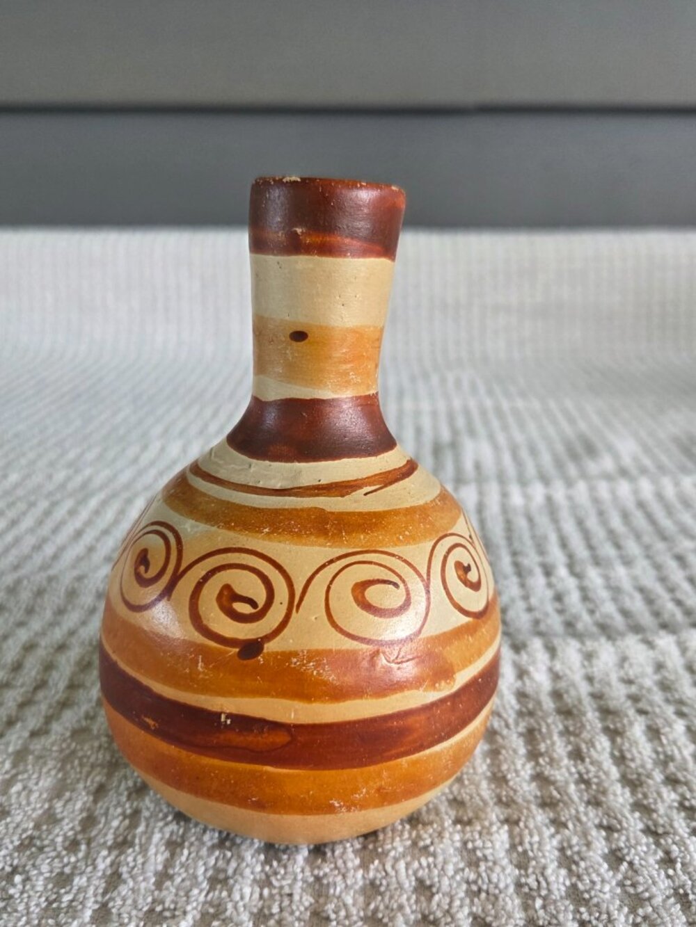 Vintage Tonala Pottery Duck Figurine Hand Painted Mexican Folk Art 3 Pieces - Picture 9 of 16
